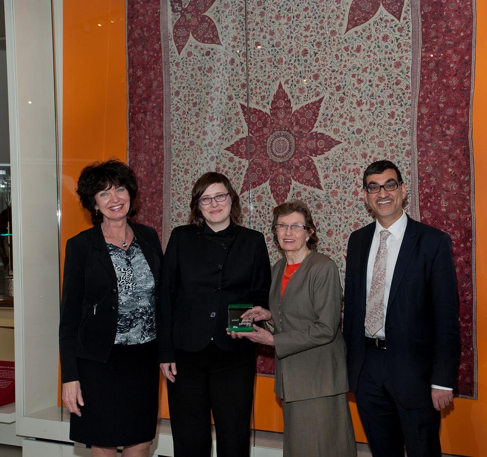 Long-standing ROM volunteer, Patricia Harris, was recognized with the Manulife Volunteer Award